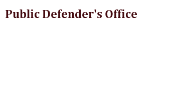Public Defender's Office